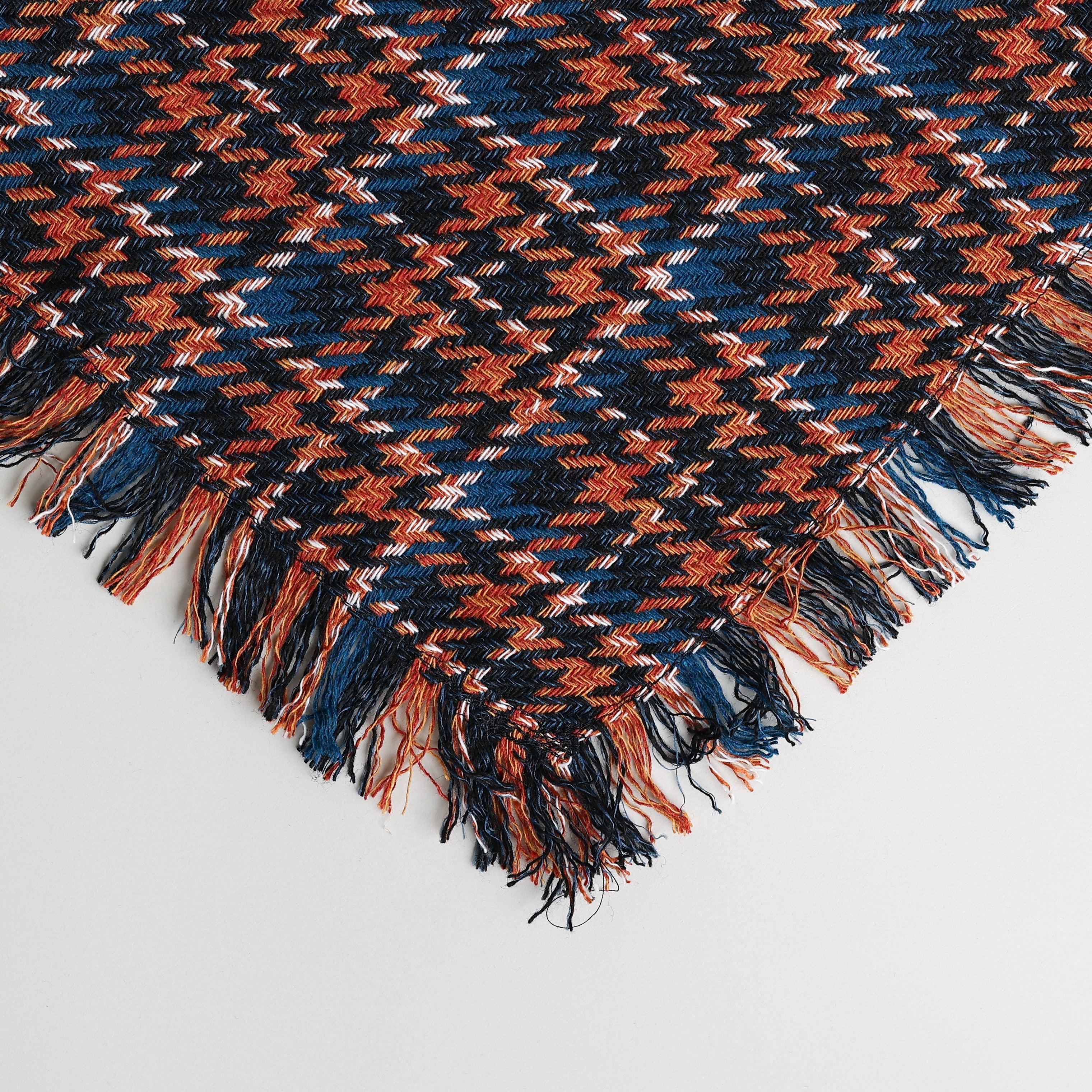 MULTICOLOR PLAID THROW BLANKET - Boucle Home