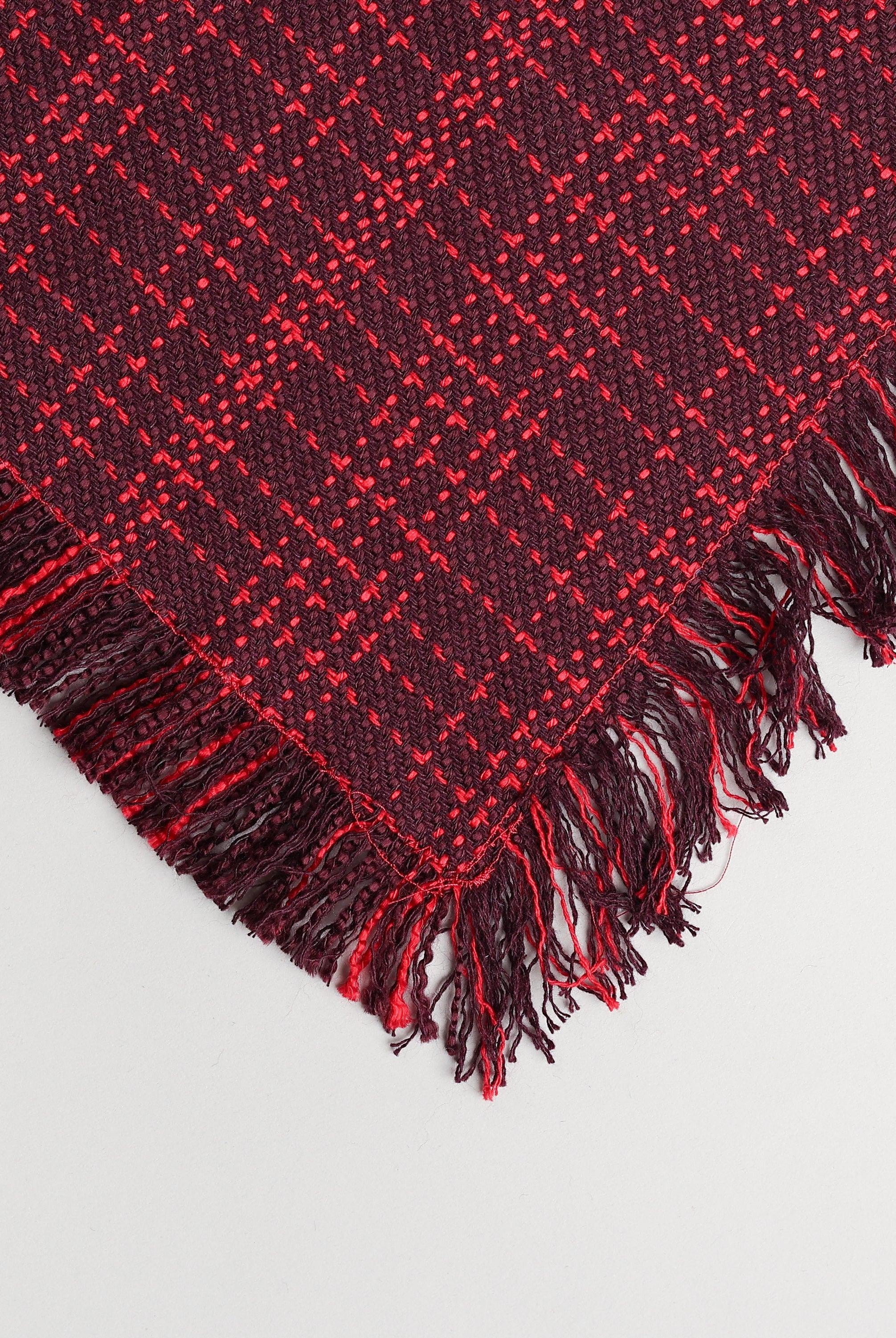 TWO TONED SUBLTE PLAID TWEED THROW BLANKET - Boucle Home