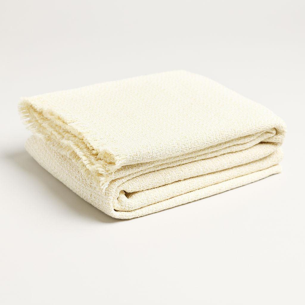 SOLID TEXTURED NOVELTY THROW BLANKET - Boucle Home