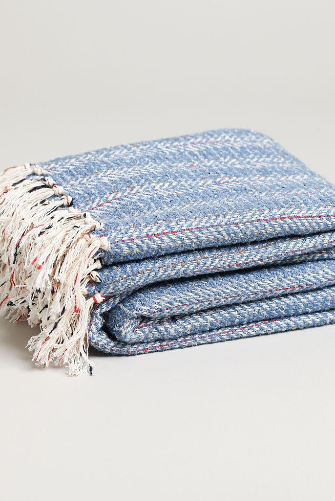 FANCY TEXTURED HBT THROW - Boucle Home
