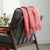 RED SOFT MULTI COLOR THROW BLANKET - Boucle Home