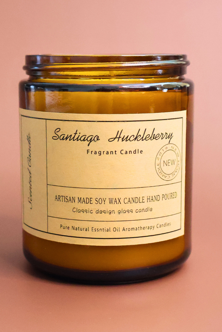 hand poured soy wax candle