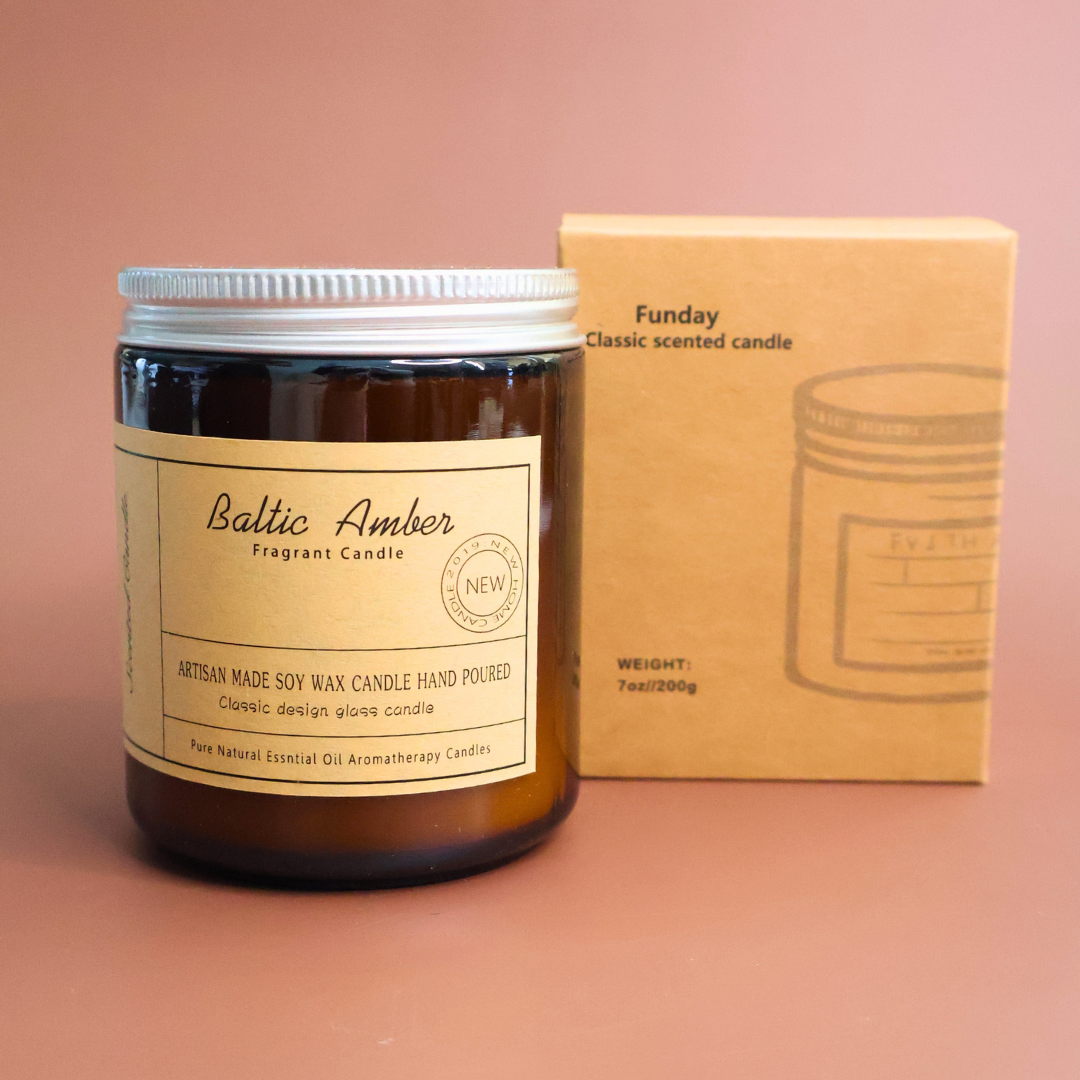 Baltic amber candles that are the best smelling candles