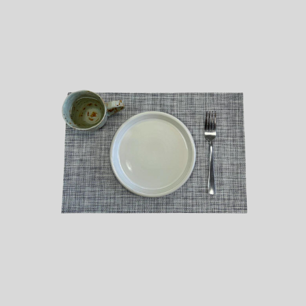 Flat Grey Placemat (Set of 6)