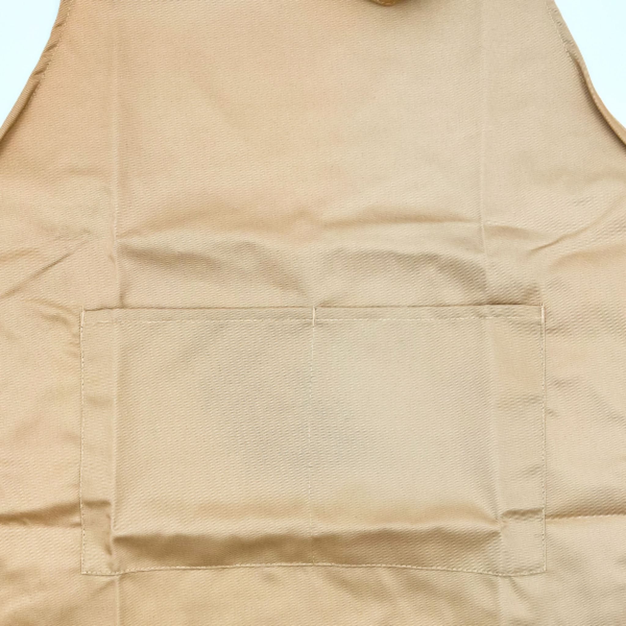 close up of tan single pocket