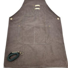 full view of brown apron