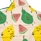 pear watermelon and lemon apron